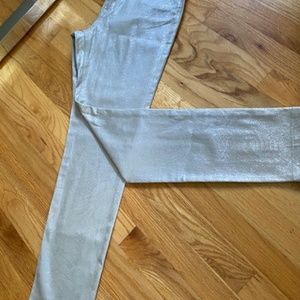 Snakeskin print jeans, NWOT